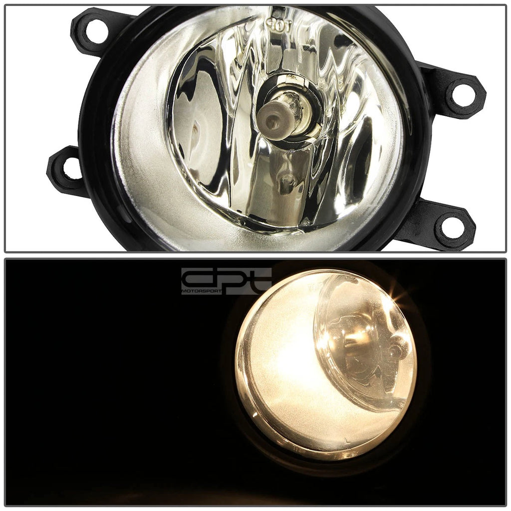 Set of 2 Fog Lights with Bezel & Switch for Toyota RAV4 (2009–2012)