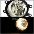 Set of 2 Fog Lights with Bezel & Switch for Toyota RAV4 (2009–2012)