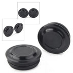 2X Motorcycle Frame Hole Cover for Honda Rebel 500 CMX500 (2020–2021) All Black