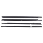 Set of 4 Weatherstrip Door Seal Belts for Mitsubishi Lancer (2008–2017)