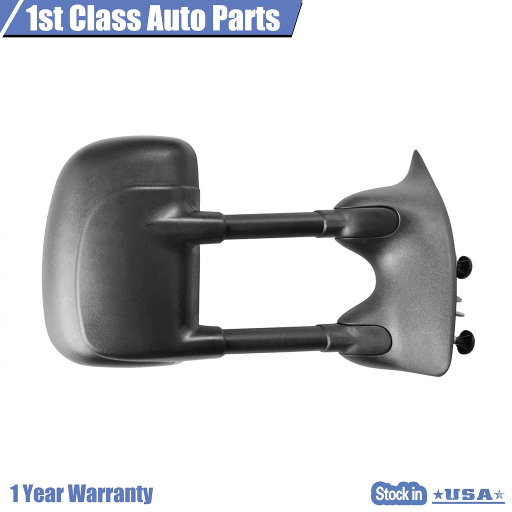 Left Towing Manual Mirror for Ford Excursion F-250 Super Duty (1999–2007)
