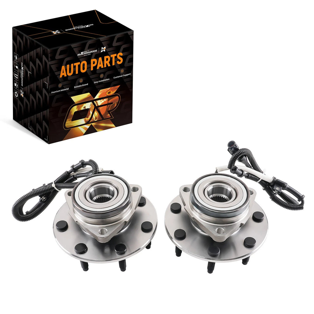 2X Front Wheel Bearing Hub Assembly for Ford F-150 4WD (2000–2003)