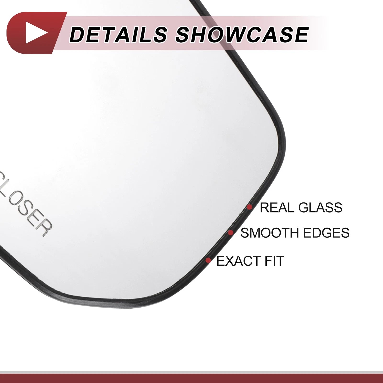 Heated Right Passenger Side Mirror Glass for Chevrolet Malibu (2016–2021)