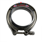 3" V-Band Clamp with 2 Flange Kit for Exhaust Downpipe (Universal)
