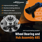 Front Wheel Hub Assembly for GMC Sierra 2500HD 3500HD (2007-2010)