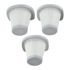 Set of 3 Filters for Midea SC861 SC861A Handheld Vacuum Cleaner
