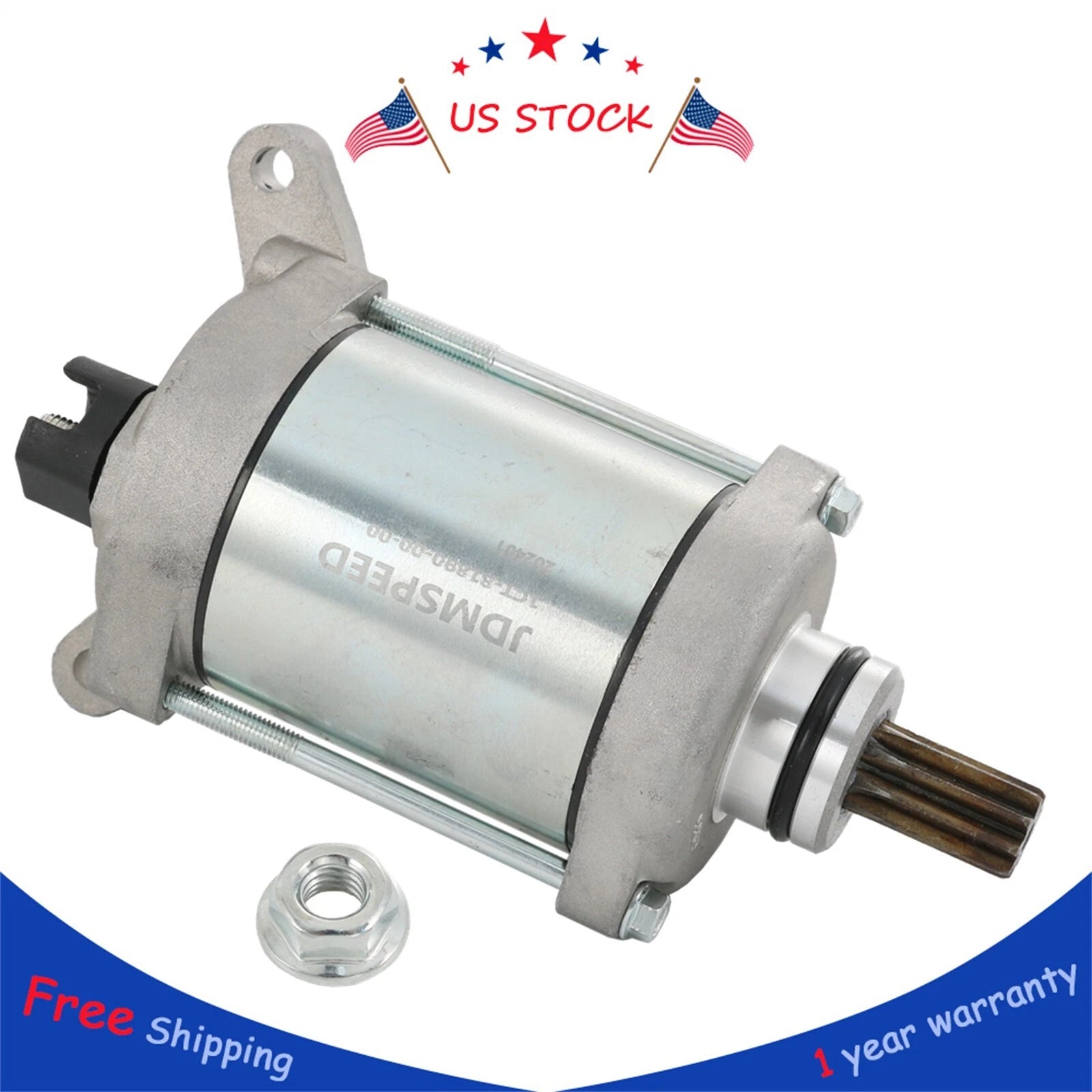 Starter Motor Assembly for Yamaha Grizzly 450 (2007–2014)