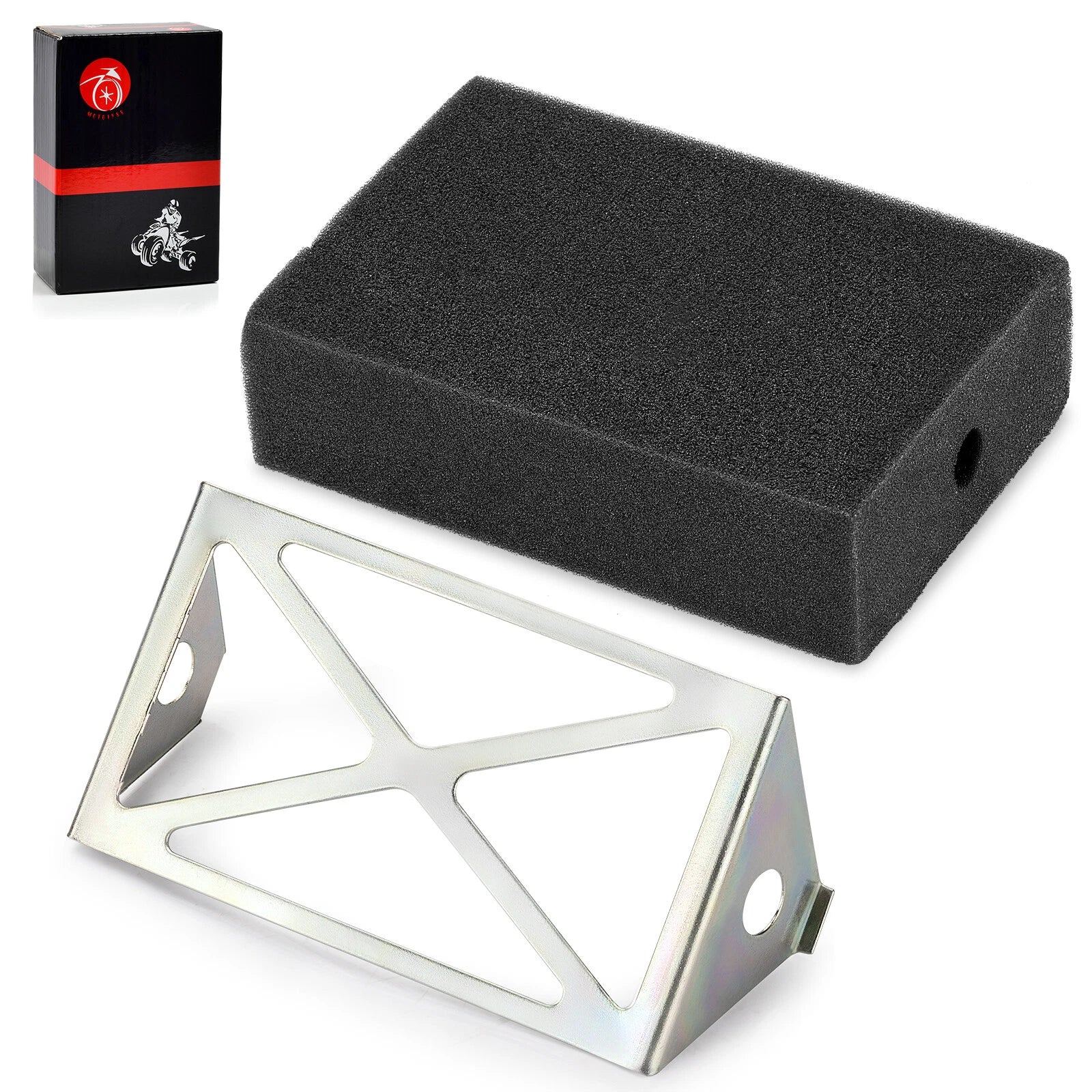 Air Filter & Mount Plate for Honda ATC70 (1978–1985) / CT70 (1970–1982) / SL70 (1973)