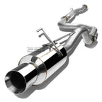 4" Rolled Muffler Tip for Honda Civic 92–00 (2Dr/4Dr, Em/Ej/Eg)