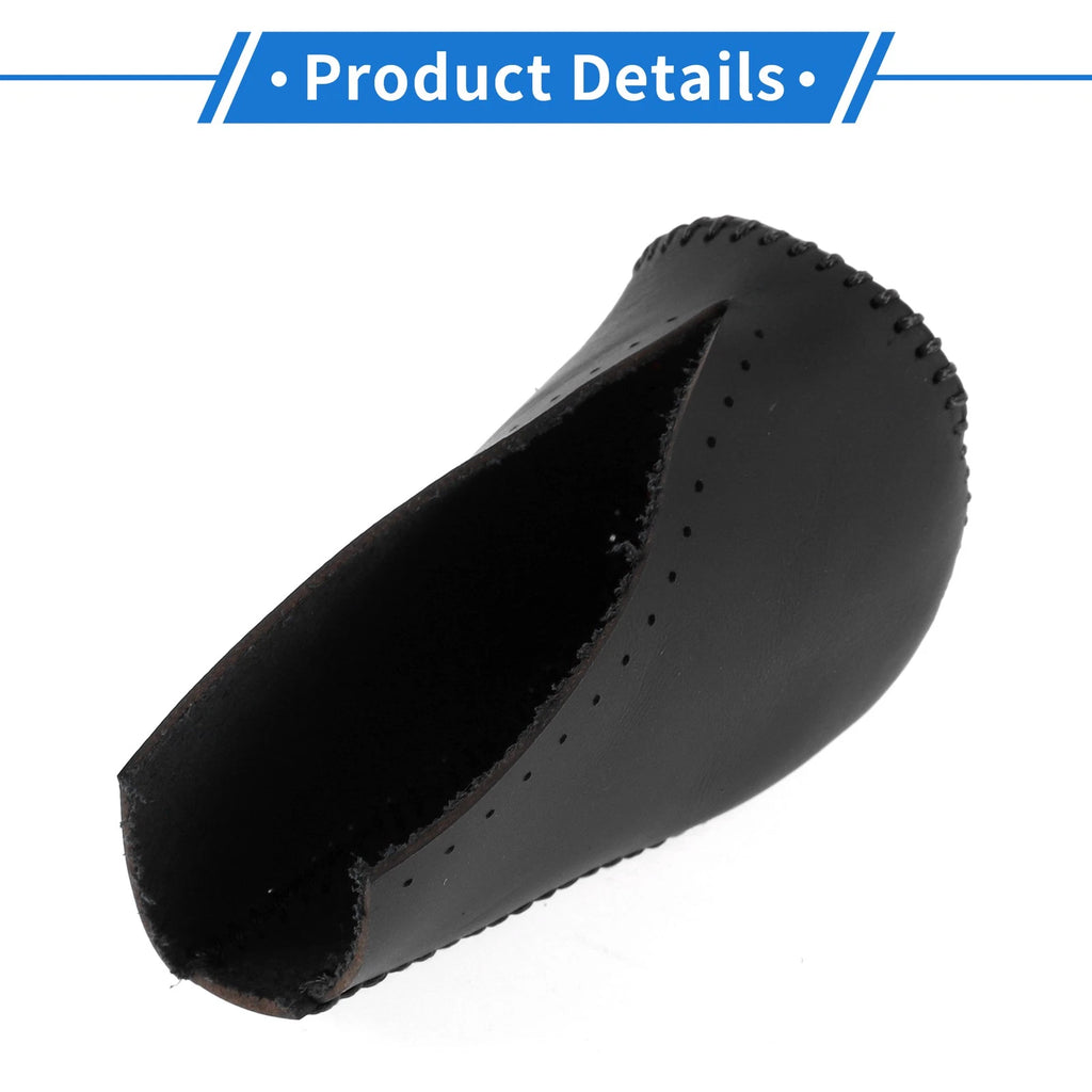 1 Pc Gear Shift Knob Cover for Toyota RAV4 (2013–2016) Black Faux Leather