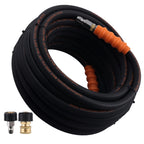 3/8" Pressure Washer Hose for (70FT, 4800PSI, Rubber)