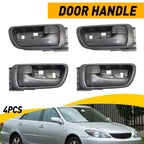Set of 4 Interior Door Handles for Toyota Camry (2002–2006) Gray