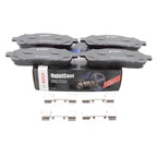 Bosch QuietCast Front Ceramic Slotted Brake Pads for Ford F-150, Lincoln Mark LT (2004–2008)
