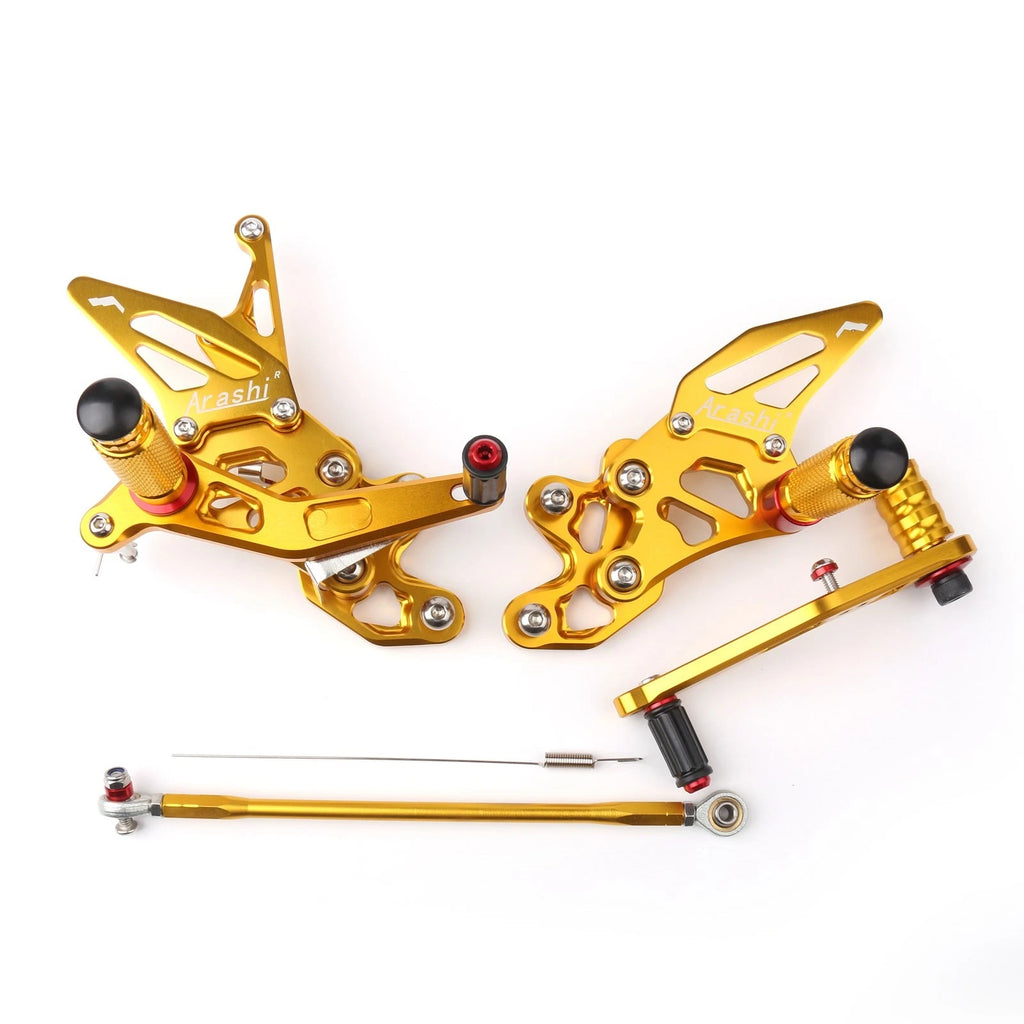 Rearset for Suzuki GSX-R 600/750 (2006–2010) Gold