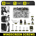 155pcs Fairing Bolts Kit for Honda CBR600RR CBR1000RR (2003–2023) M5 M6 Silver