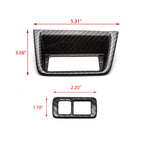 Carbon Fiber Look Console Function Button Trim for Honda Accord (2018-2022)