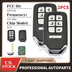 2X Keyless Remote Smart Key Fob KR5T4X for Honda Odyssey (2021–2023)
