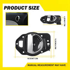 4X Chrome Inside Door Handles for Chevrolet HHR (2006–2011) EPY