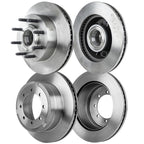 Brake Disc Set for Ford F-350 Super Duty (2012) Front and Rear DRW RWD