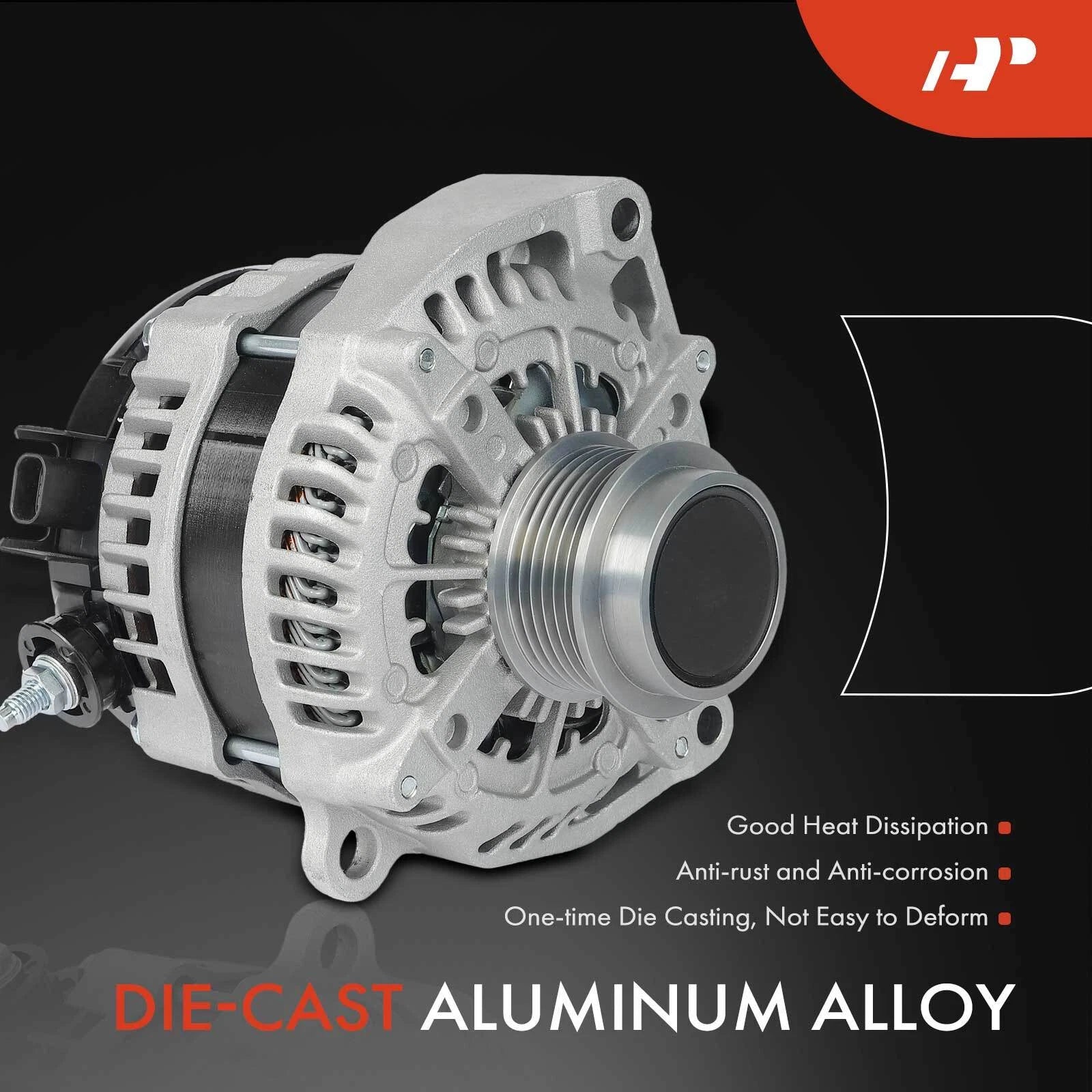 Alternator for Chevy Silverado 1500, Tahoe, GMC Sierra 1500 (2014–2019)