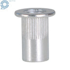 100 Pack of Aluminum Flange Nutserts for Universal Applications