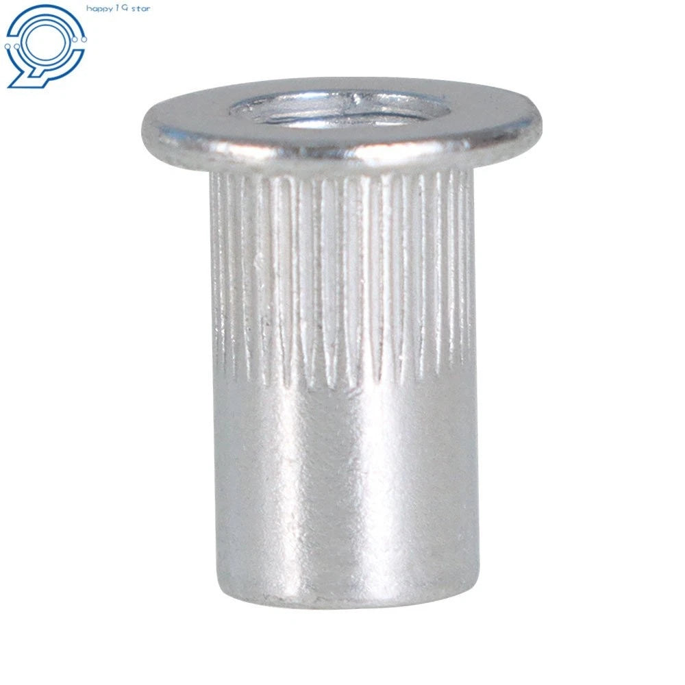 100 Pack of Aluminum Flange Nutserts for Universal Applications