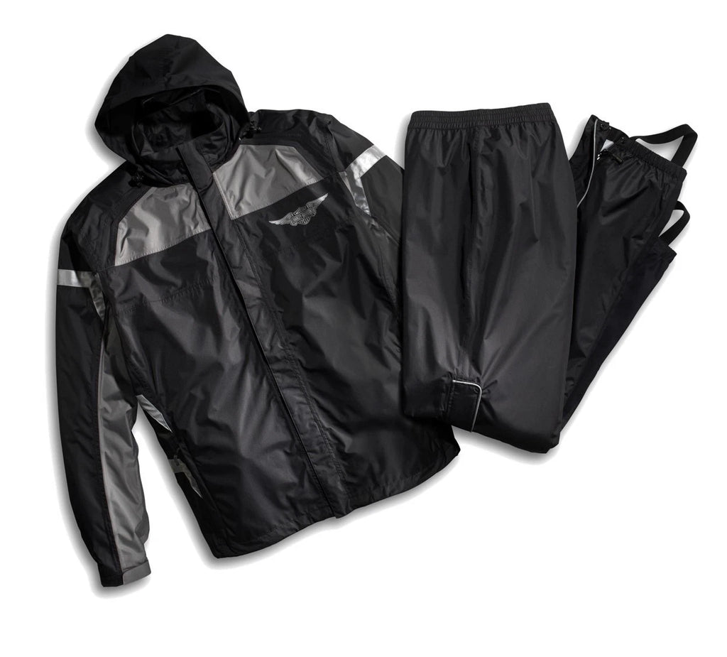 Reflective Rainsuit for Harley-Davidson (98336-15VM, Size Small)
