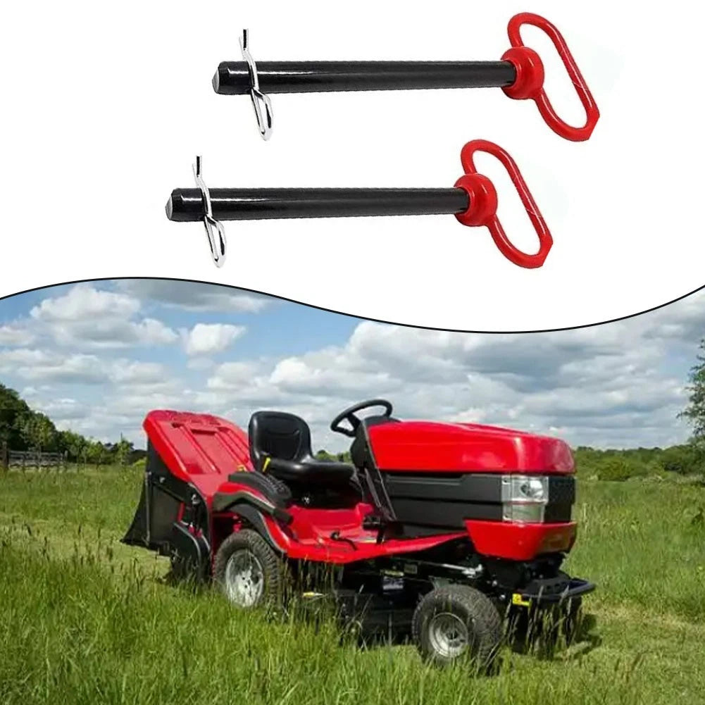 Trailer Towing Pin 58x6 Inch with Handle for Lawn Mower & RV Towing