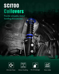 Coilovers Kit for Honda Accord (2008–2012) - Adjustable Height Shocks