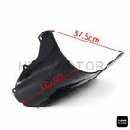 Smoke Black Double Bubble Windscreen for Kawasaki Ninja ZX6R (2003–2004)