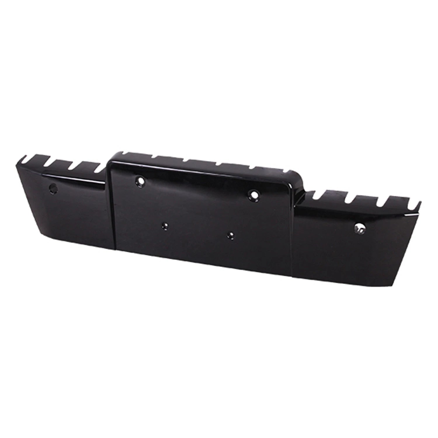 ABS Front License Plate Bracket w/Park Assist Sensor Holes w/o Mounting Hardware