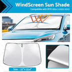 WindScreen Sun Shade for BYD Atto 3 (2022–2023) UV Block Foldable