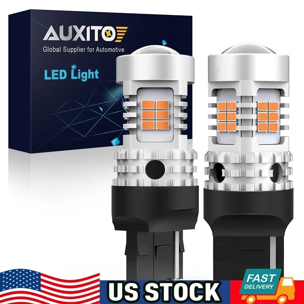 2X Amber 7440 LED Turn Signal Lights for Various Models (YYYY–YYYY)