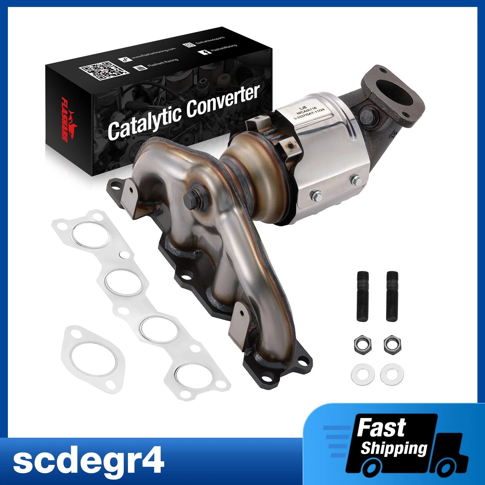 Front Exhaust Manifold Catalytic Converter for Kia Sorento (2011-2015)
