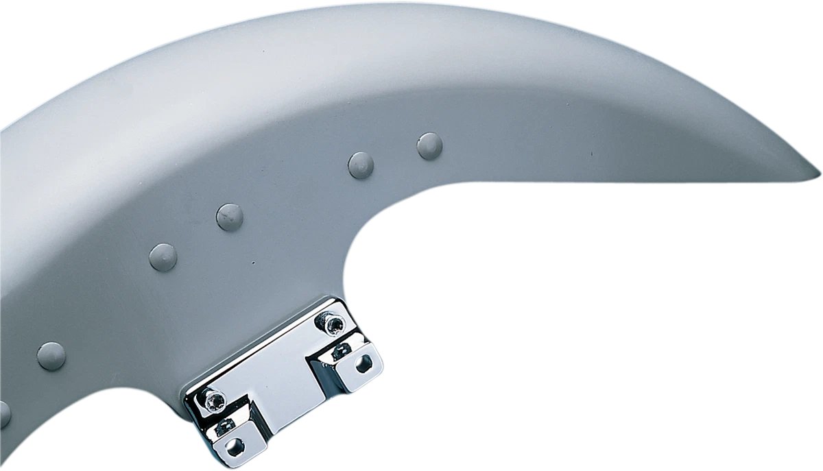 Fender-To-Fork Adapters for Harley Davidson (Chrome, 221280)