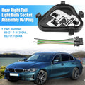 1 Set Rear Drive Side Tail Light Rear Panel Socket Plug for BMW