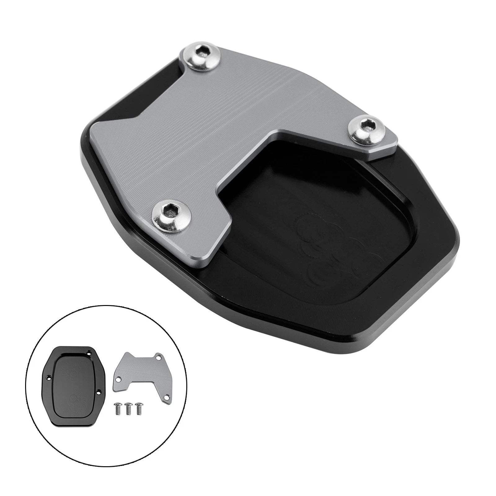 Kickstand Enlarged Plate Pad for Honda X-ADV 750 NSS750 (2021–2025) Titanium