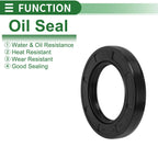 Oil Seal for Various Models (45x72x10mm, NBR Rubber, High Pressure)