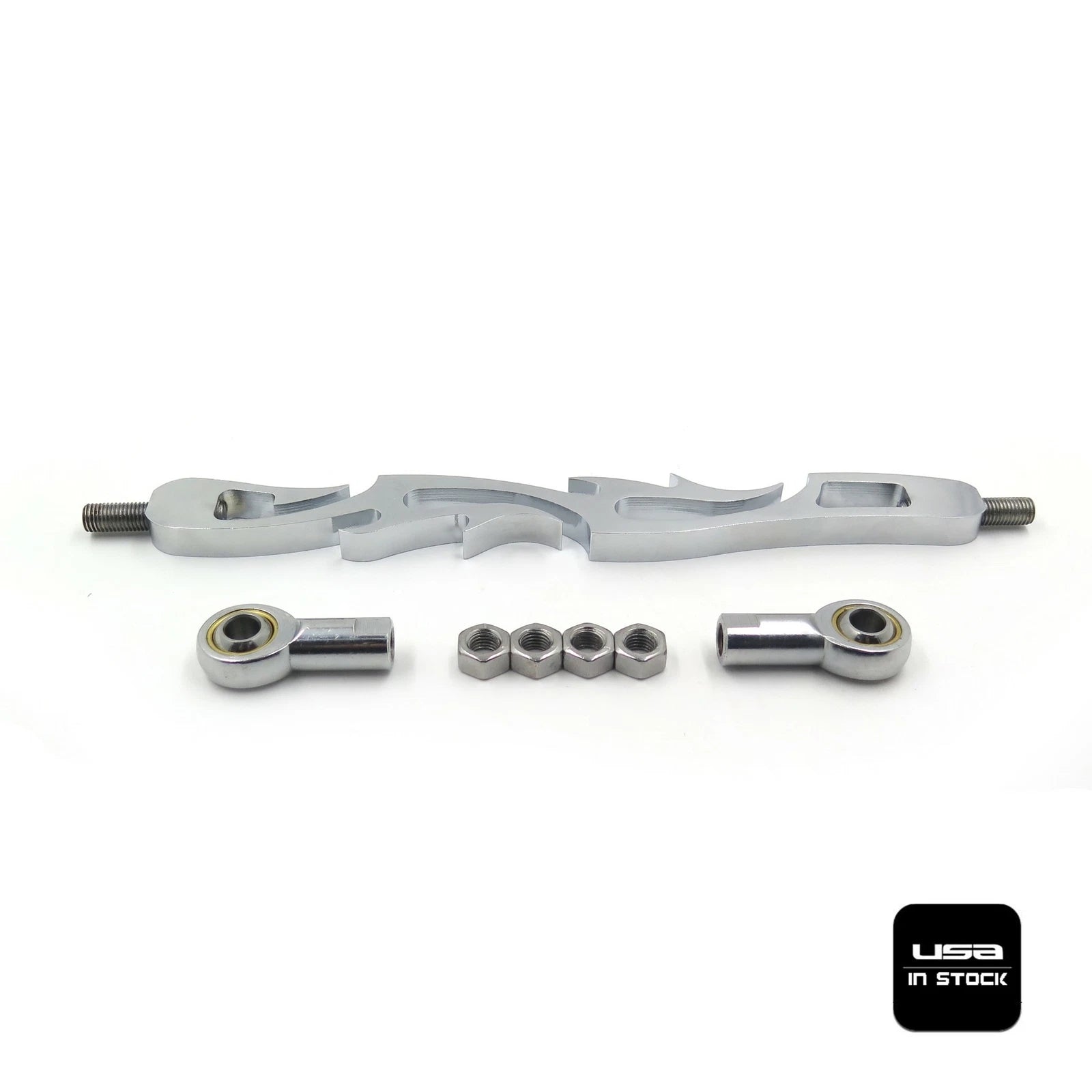 Chrome Flame Shift Linkage for Harley Softail Dyna Wide Glide (1984–2023)