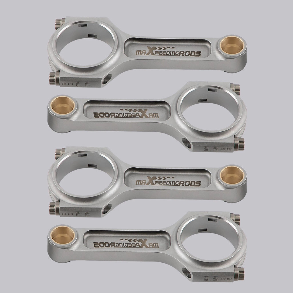 Forged I-Beam Connecting Rods for Honda Civic CRX D16 ZC SOHC VTEC (5.394")