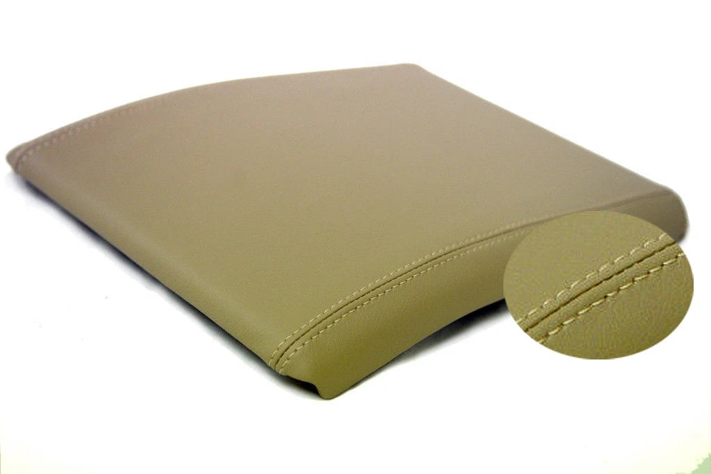 Leather Synthetic Console Armrest Cover for Ford F150 (2004–2008) Beige