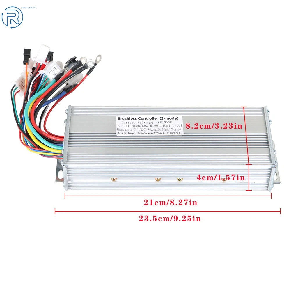 48V 1500W Brushless Motor Speed Controller for Electric Bicycle Scooter