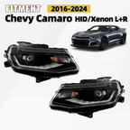 HID/Xenon Headlight Set for Chevy Camaro (2016–2024) Left+Right Pair