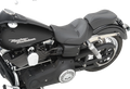 Saddlemen Dominator Solo Seat for Harley FL/FX (w/o Backrest) - Black/Gray