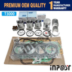 T3000 Engine Rebuild Kit for Mazda HA (3RINGS) (3.0L)