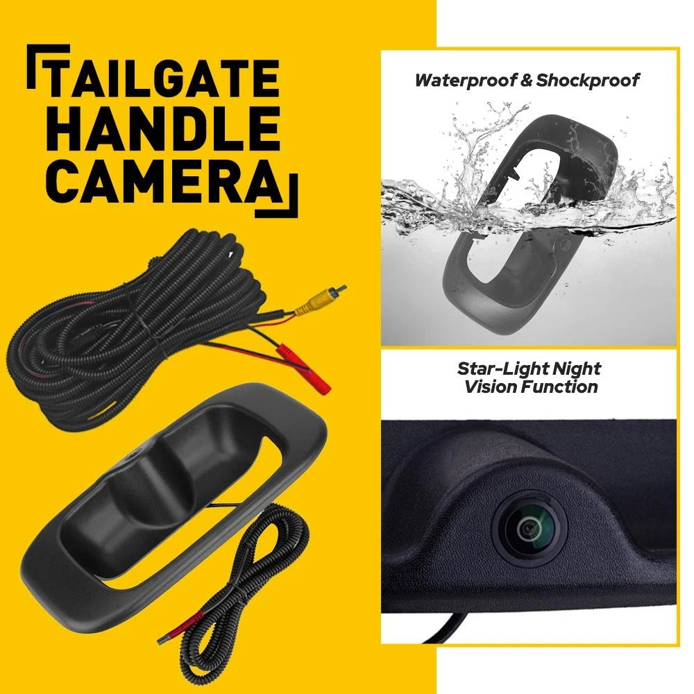 Rear Tailgate Handle Backup Camera for Chevrolet Silverado/GMC Sierra (1999–2006)