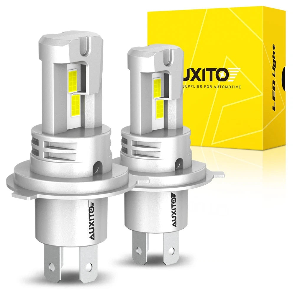 2X AUXITO H4 9003 LED Headlight Bulbs Conversion Kit 6500K for
