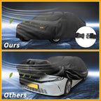 Waterproof Car Cover for Toyota Camry (210D-PU, Black)