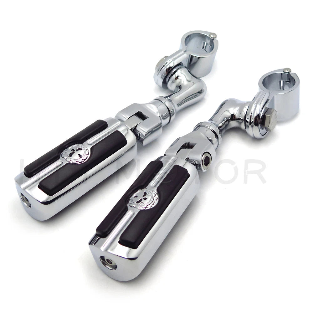 1 1/2" O-ring Crash Bar Engine Guard Highway Pegs for Universal Models