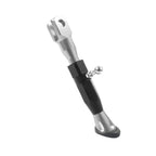 Adjustable Kickstand Foot for Motorcycle Universal (Silver)